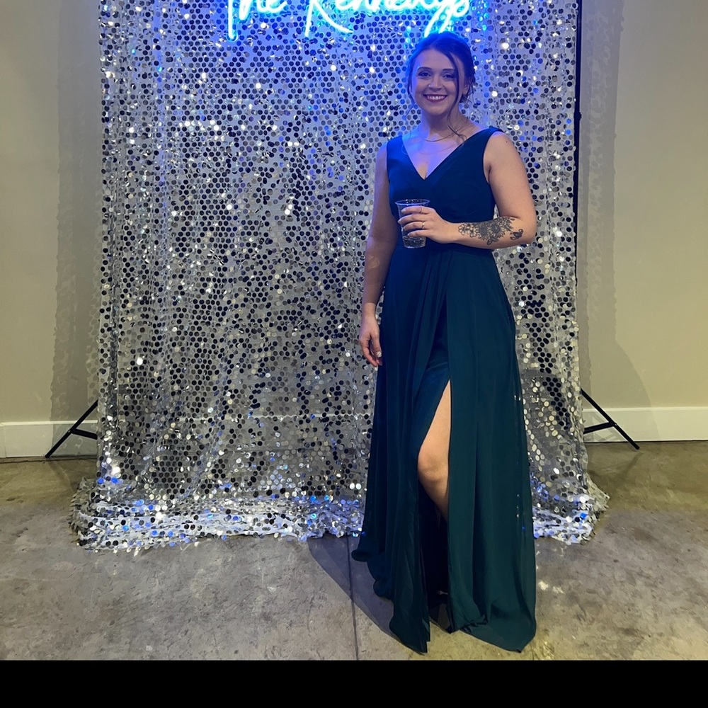 Green Bridesmaid dress